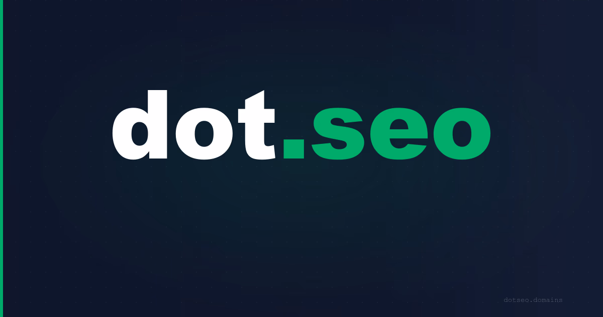 The .seo TLD Explained — Architecture, Mechanics, and Why It Exists